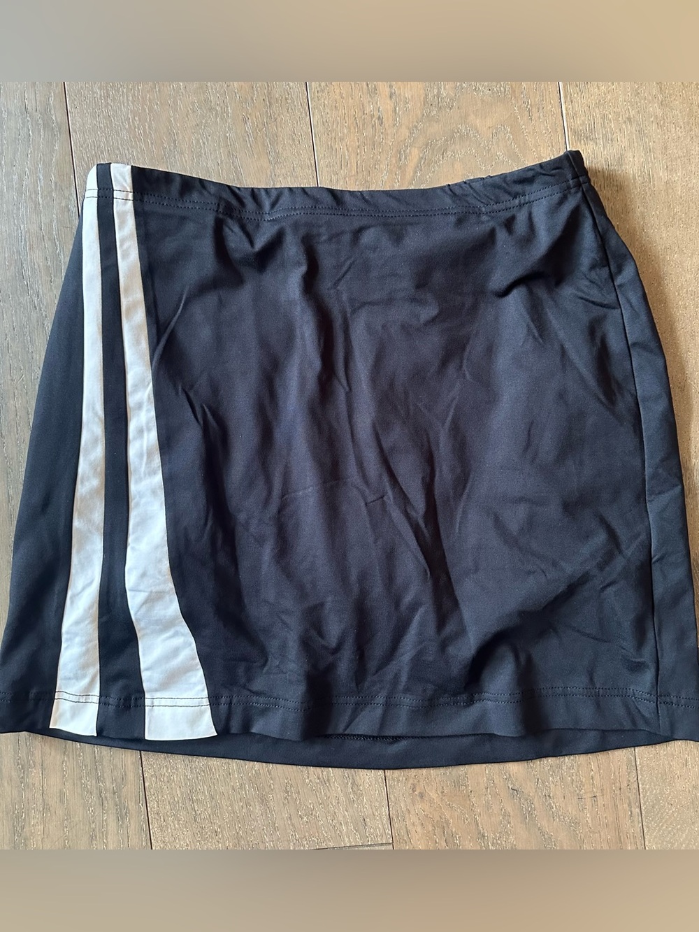 EP Pro Tour Tech Black White Stripe Golf Skort Skirt M Medium